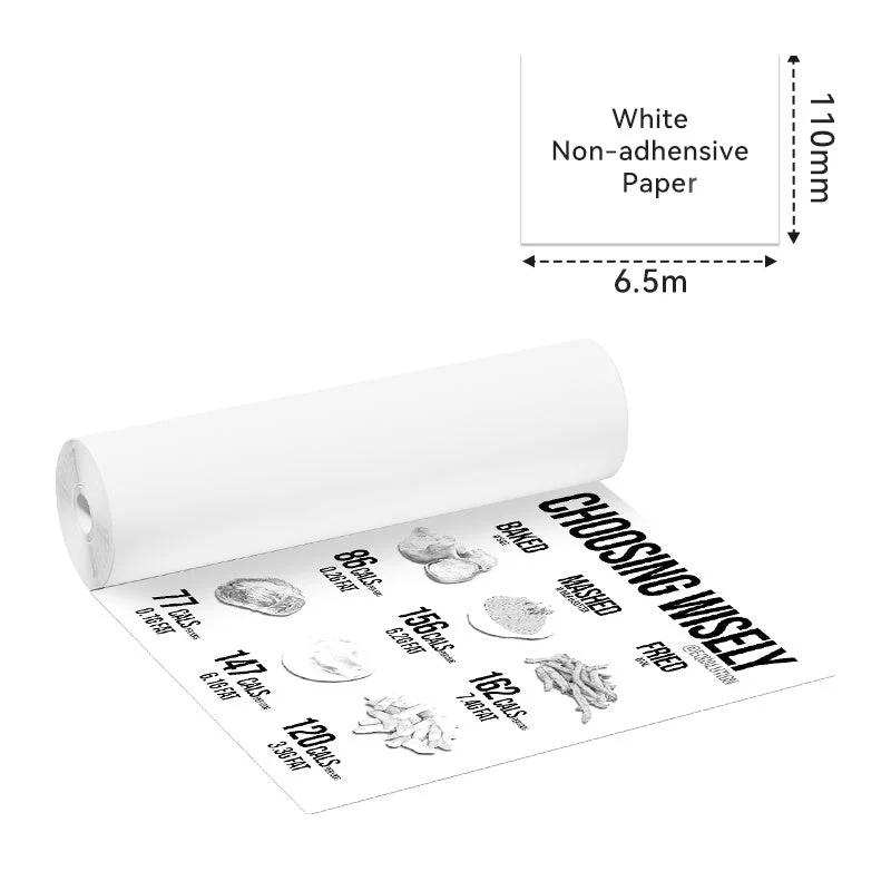 Phomemo 110mm Paper for M04S/M04AS/M832 | 3 Rolls - Image 8