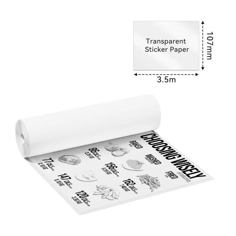 Phomemo 110mm Paper for M04S/M04AS/M832 | 3 Rolls - Image 9