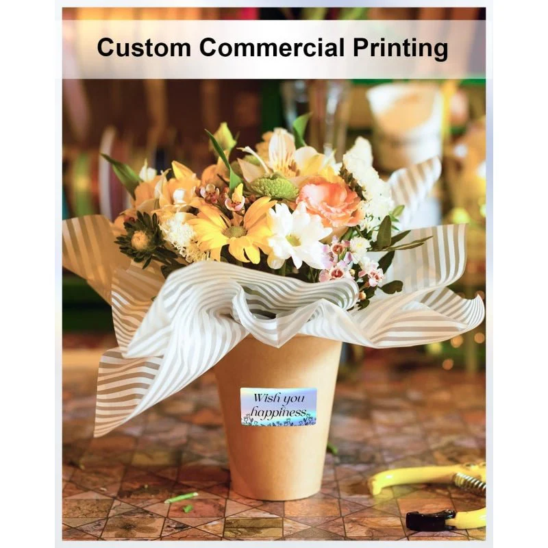 Phomemo 2" Silver Thermal Holographic Sticker for Shipping Label Printer - Image 10