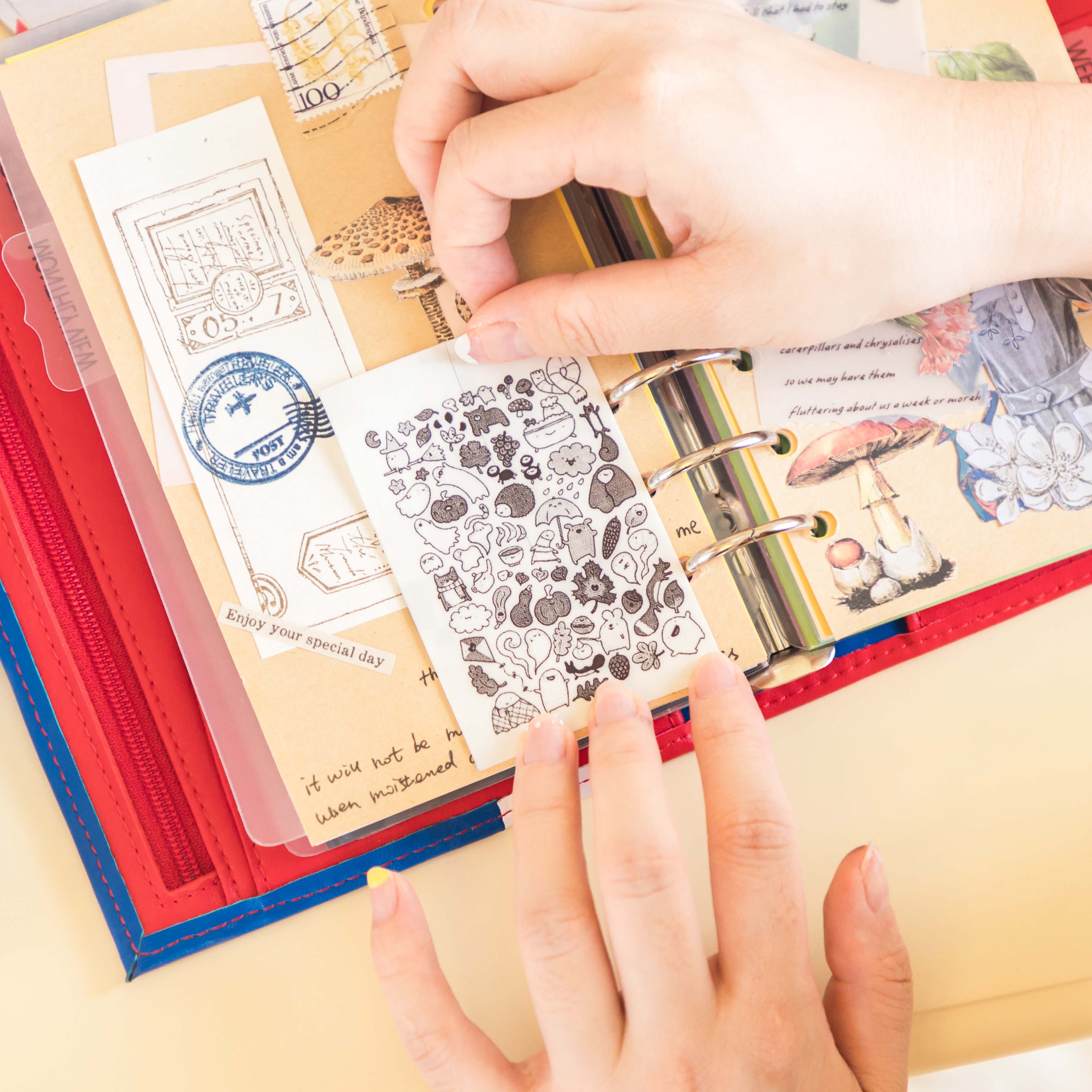 Phomemo 53mm Semi-Transparent Sticker Thermal Paper for M02/M02S/M02Pro/M03/M04S/M04AS/M832/P2S丨3 Rolls - Image 5