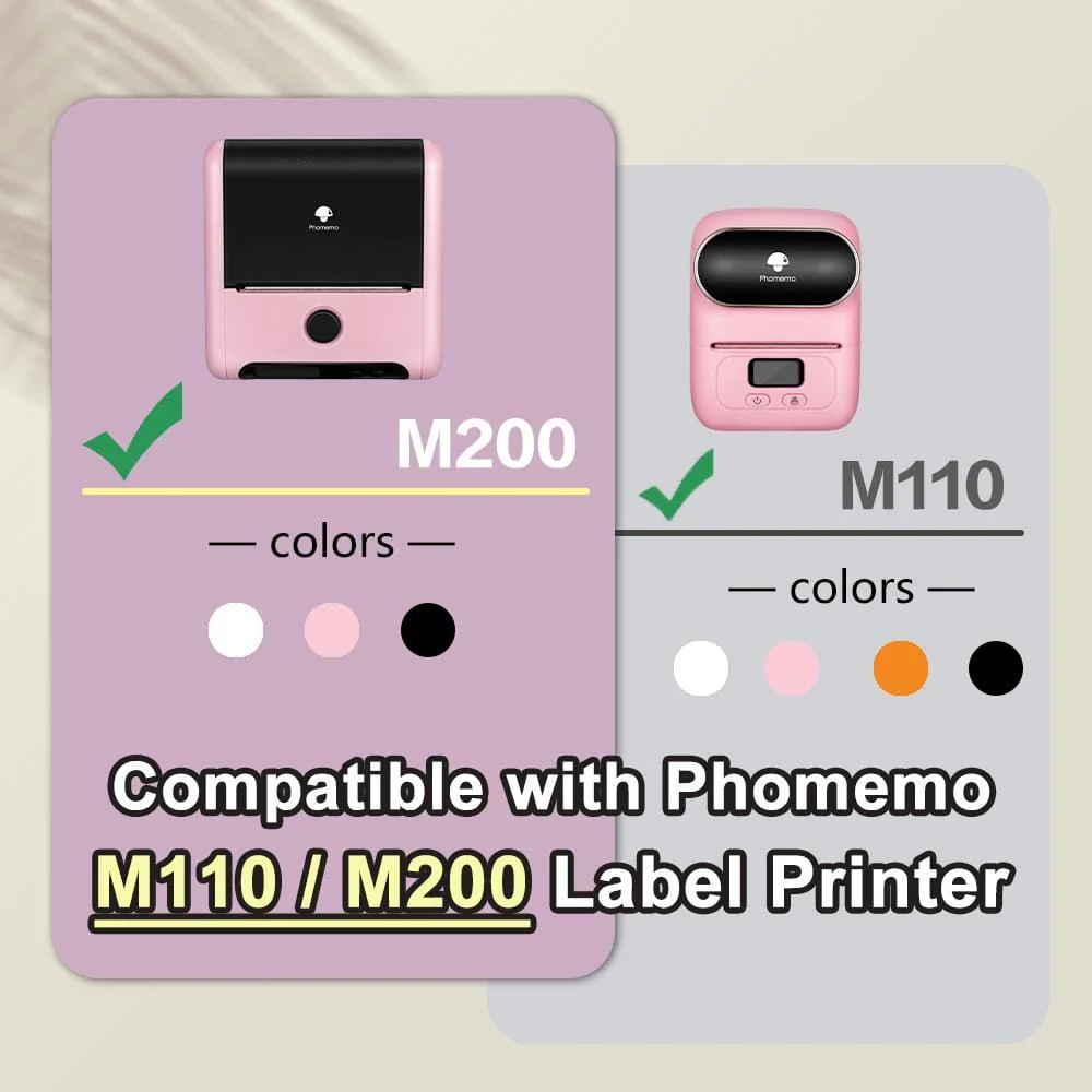 Phomemo 40×30mm White Thermal Label for M110/M120/M150/M200/M220/M221-3 Roll - Image 4