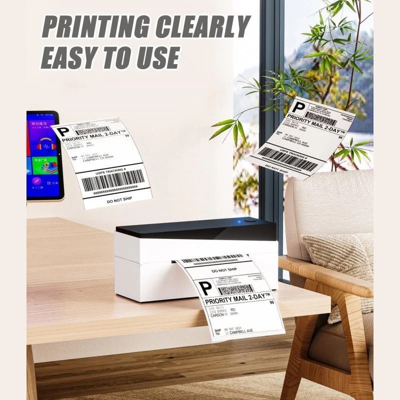 Phomemo 4"x6" Fan-Fold Thermal Direct Labels for Shipping Label Printer - Image 4