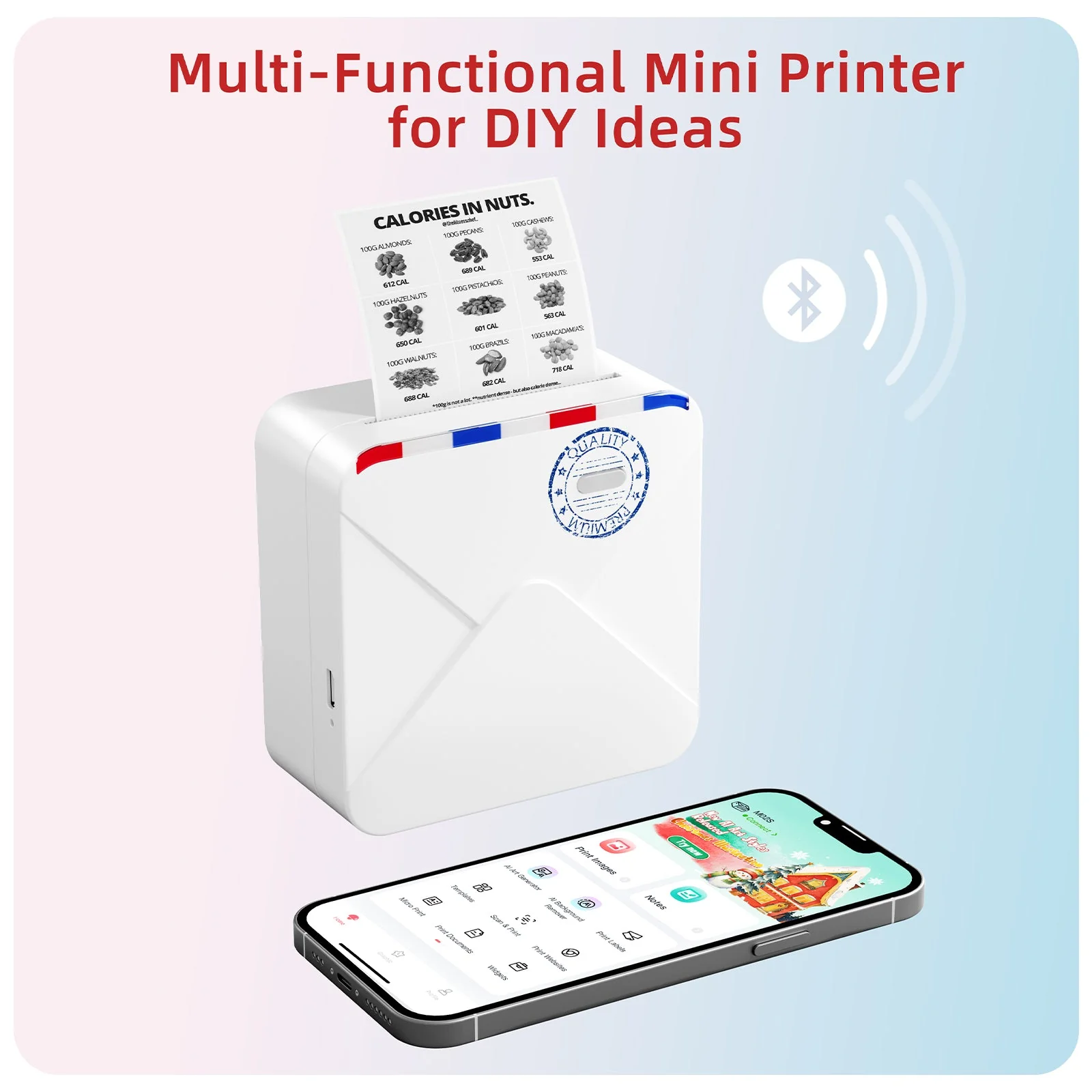 Phomemo M02S Bluetooth Mini Printer - Image 5