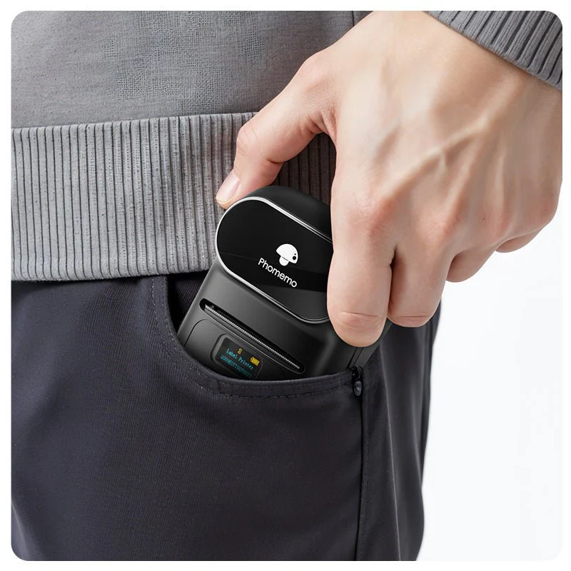 Phomemo M110  Bluetooth Portable Thermal Business Label Maker - Image 6