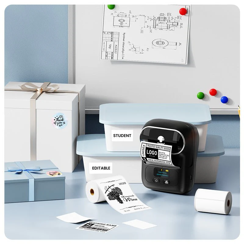 Phomemo M110  Bluetooth Portable Thermal Business Label Maker - Image 7