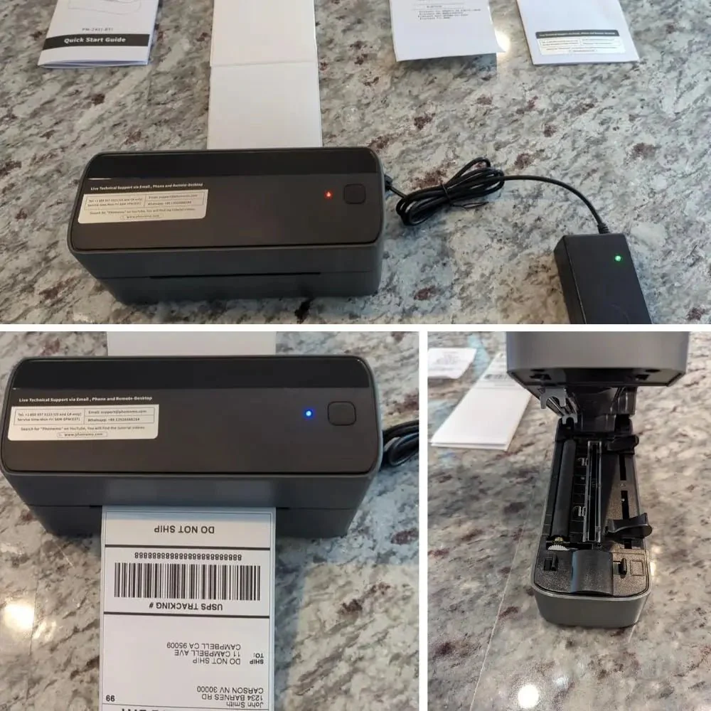 Phomemo PM241-BT Bluetooth Shipping Label Printer - Image 12