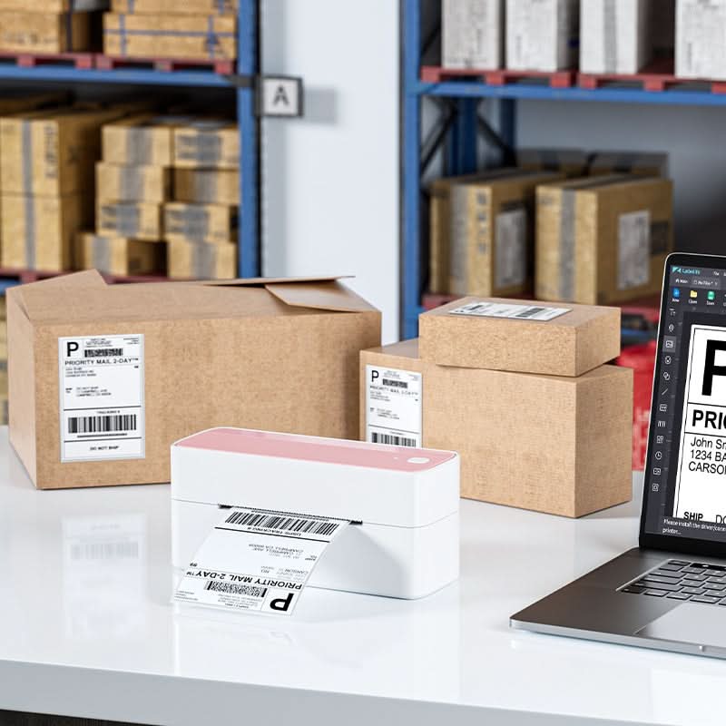 Phomemo PM241-BT Bluetooth Shipping Label Printer - Image 7