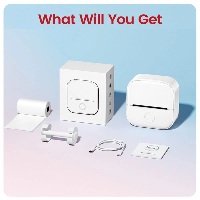 Phomemo T02 Inkless Mini Printer - Image 9