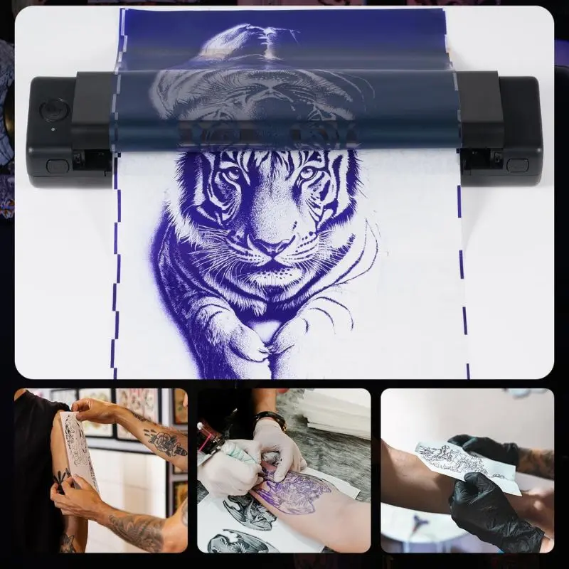 Phomemo Upgraded Tattoo Transfer Paper For M08F/TP81/TP83/TP87 Tattoo Printer - Image 4