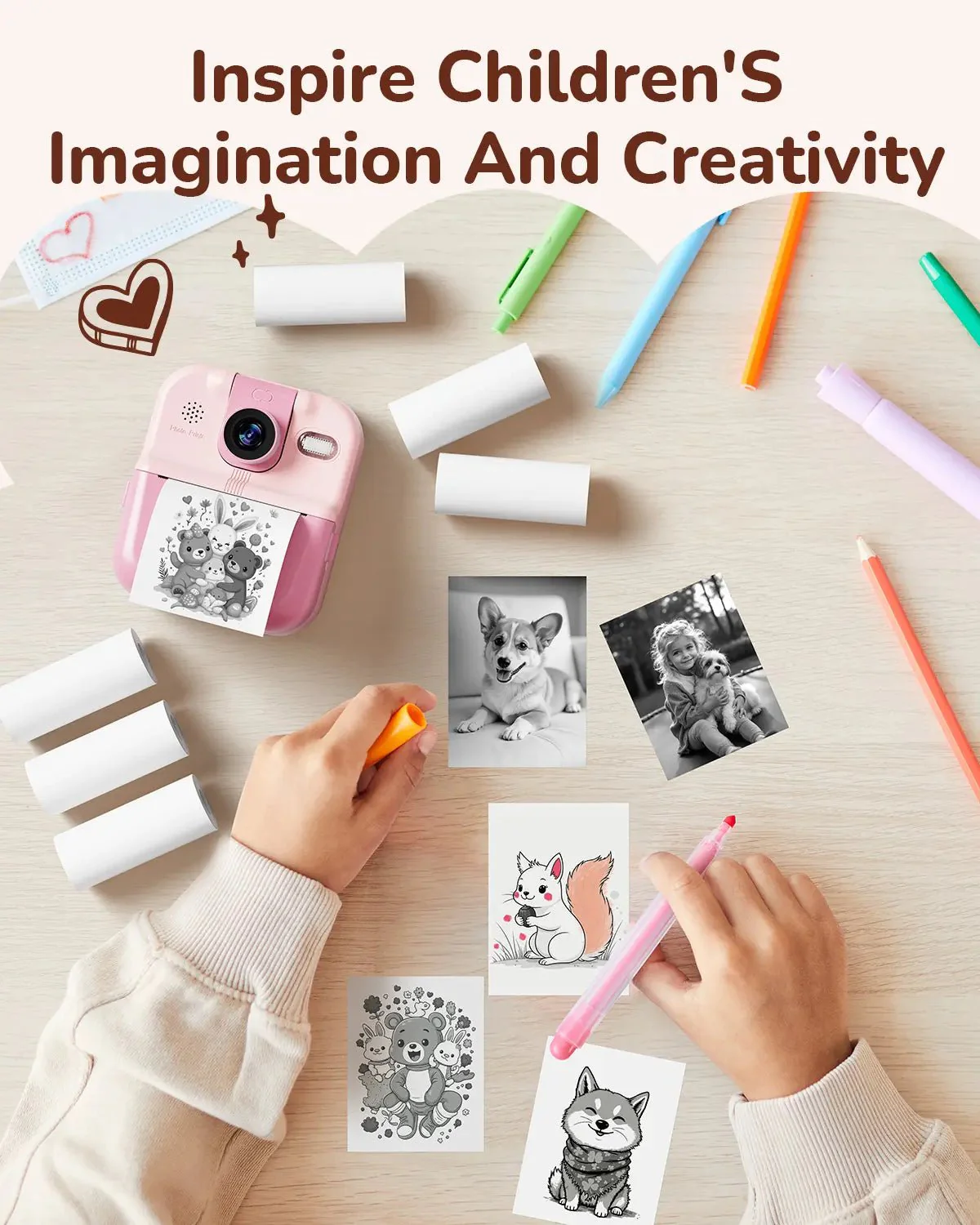 Phomemo 56mm White Thermal Paper for P02 Instant Camera - Image 4