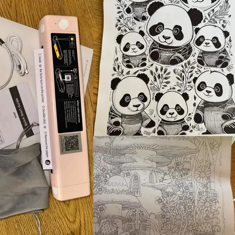 Phomemo Direct Thermal M08F Letter & A4 Portable Printer - Image 10