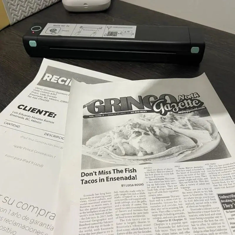 Phomemo Direct Thermal M08F Letter & A4 Portable Printer - Image 11