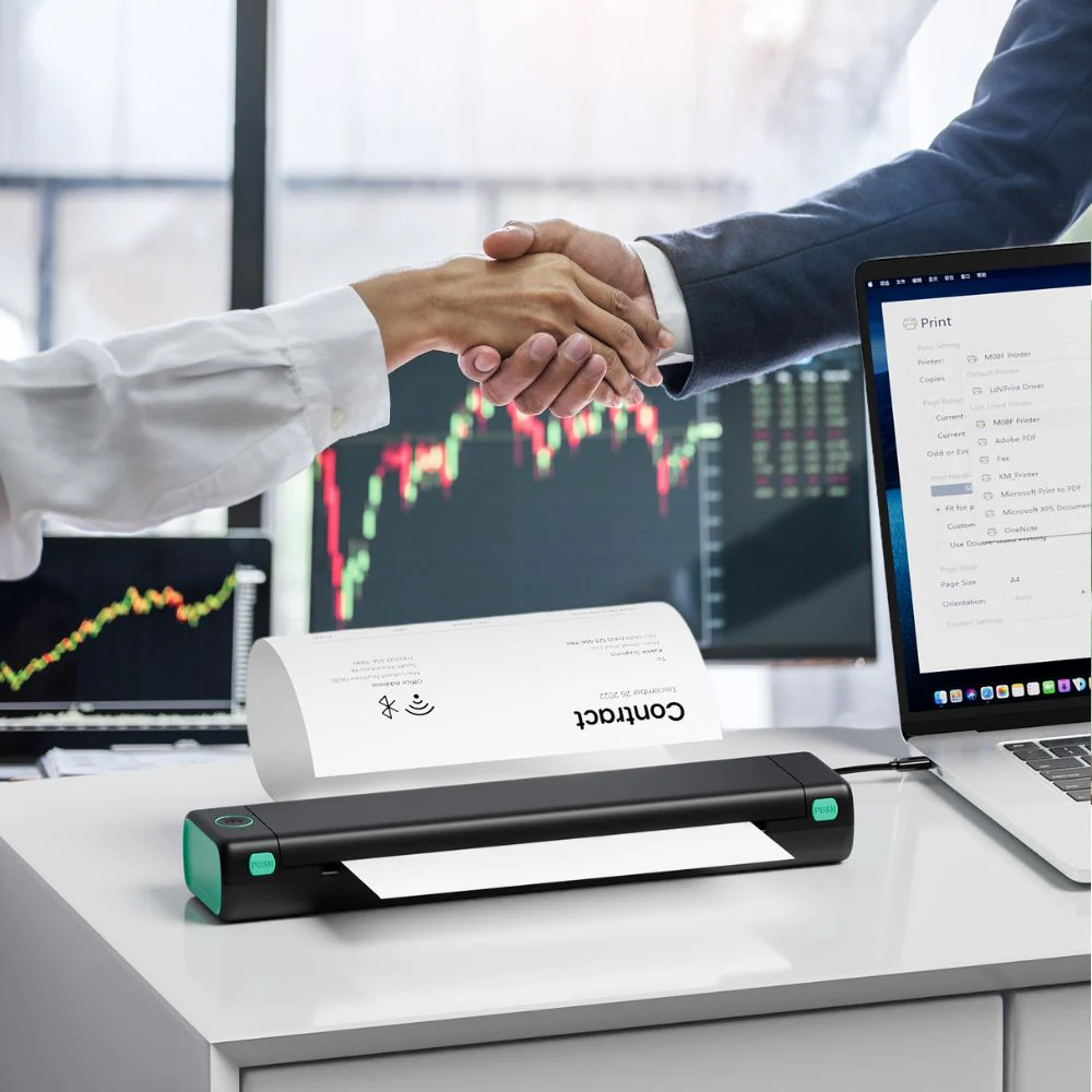 Phomemo Direct Thermal M08F Letter & A4 Portable Printer - Image 8