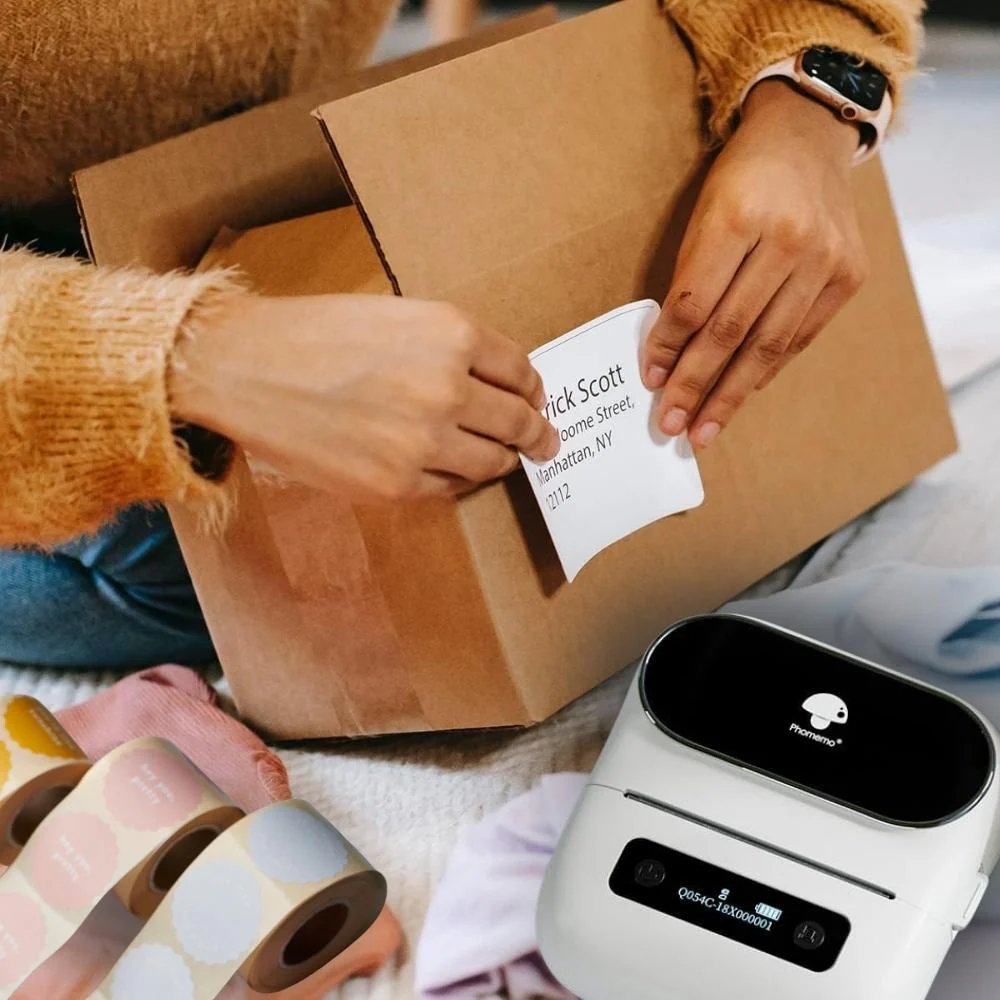 Phomemo M220 Bluetooth Portable Thermal Business Label Maker - Image 8