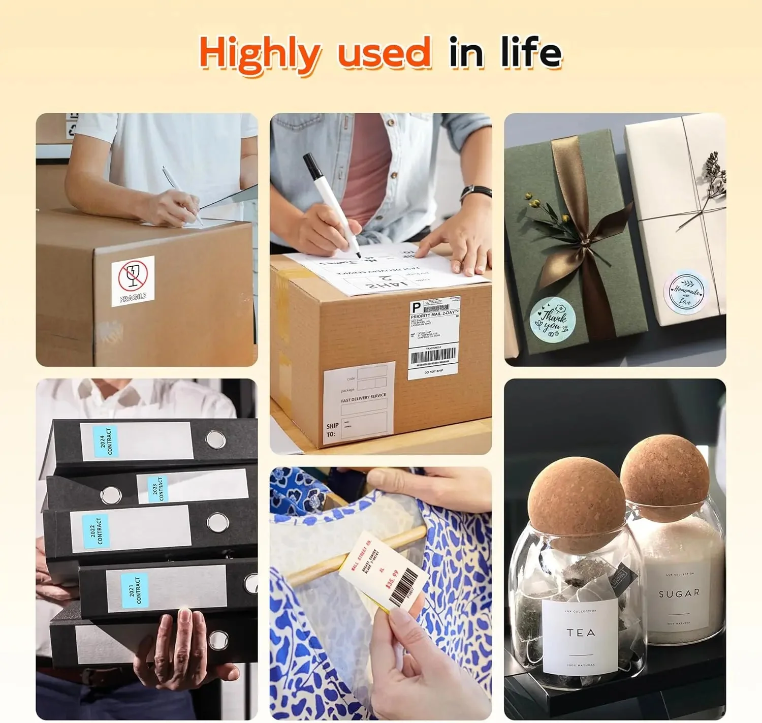 Phomemo Thermal Label Maker M421 Bluetooth Portable Business - Image 6