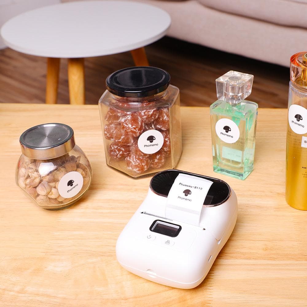 Phomemo 30×30mm Round White Thermal Label For M110/M120/M150/M200/M220/M221 - Image 5