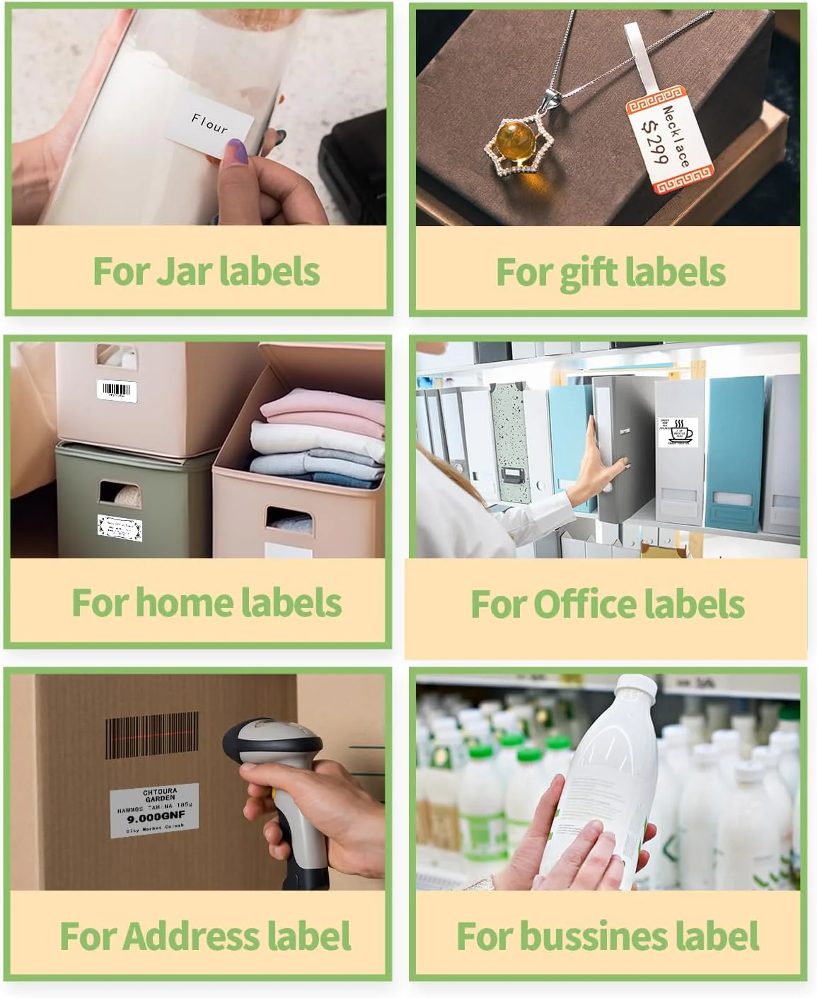 Phomemo 50×50mm Round  White Thermal Label For M110/M120/M150/M200/M220/M221 - Image 5