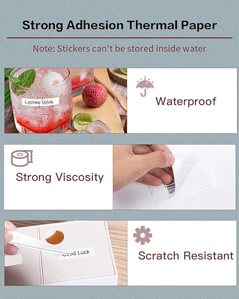 Phomemo 40×80mm White Thermal Label For M110/M120/M200/M220/M221/M150 - Image 3