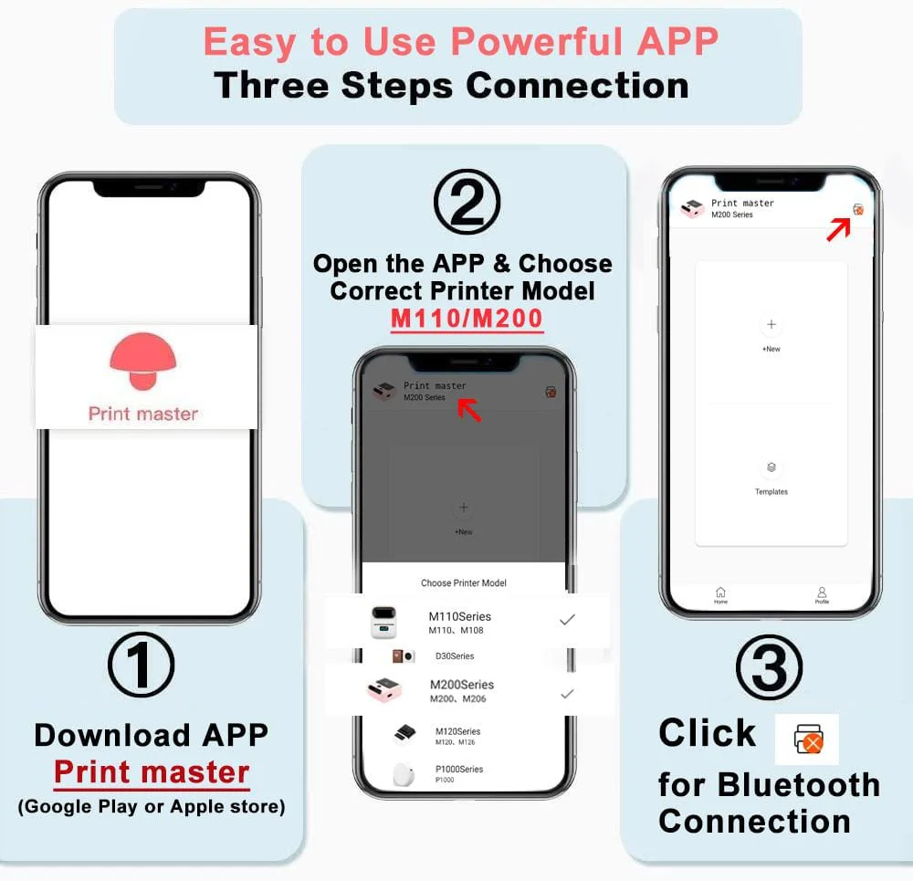 Phomemo 50×80mm White Thermal Label For M110/M120/M150/M200/M220/M221 - Image 6