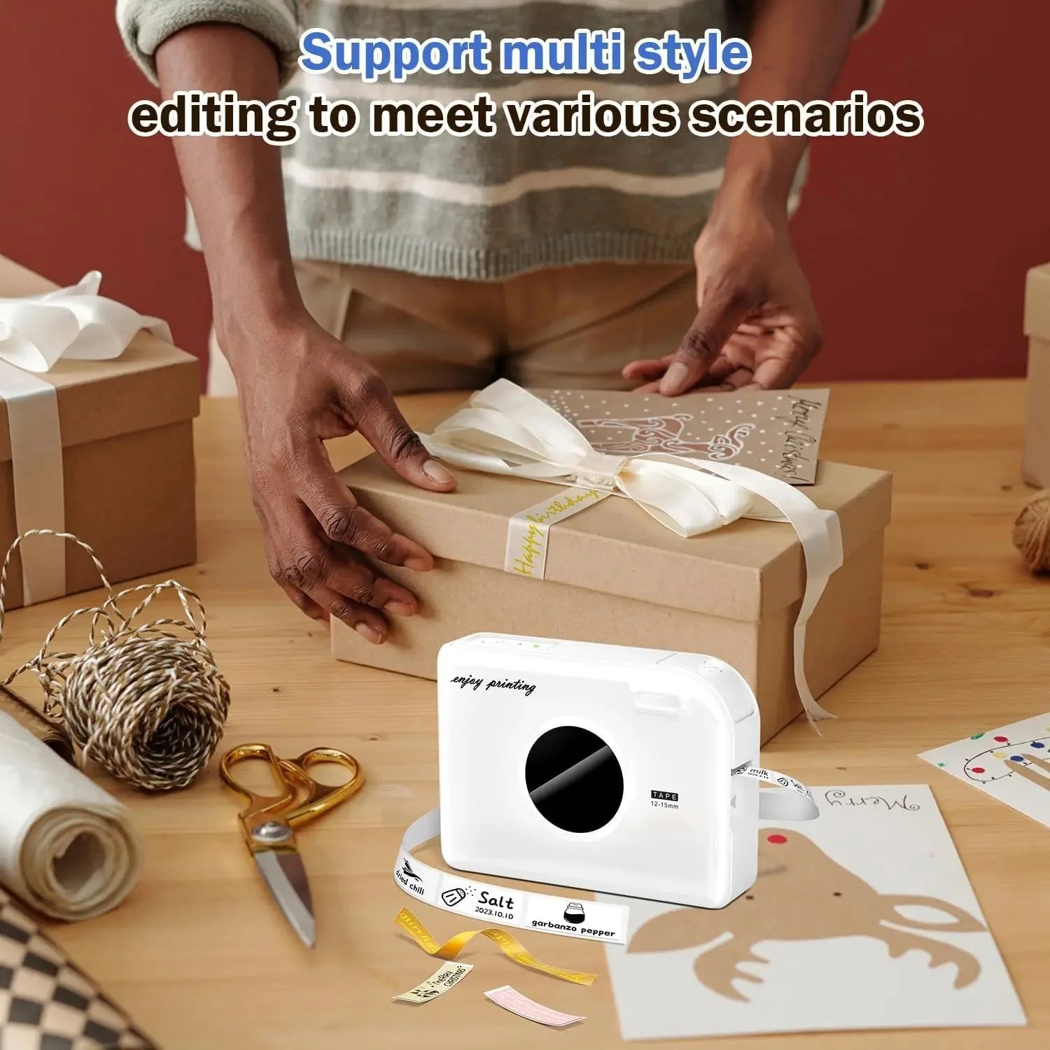 Phomemo Ribbon Printer A30 Portable Home Label Maker - Image 6