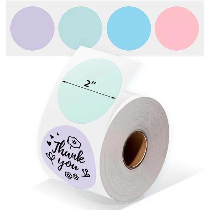 Phomemo 2" Multiple Thermal Round Label for Shipping Label Printer - Image 13