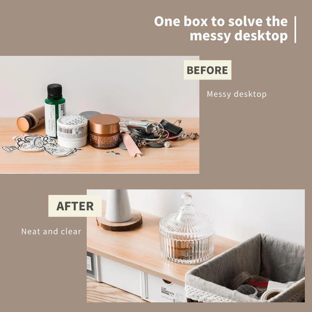 Phomemo Cosmetic Glass Box for Organization - Image 5