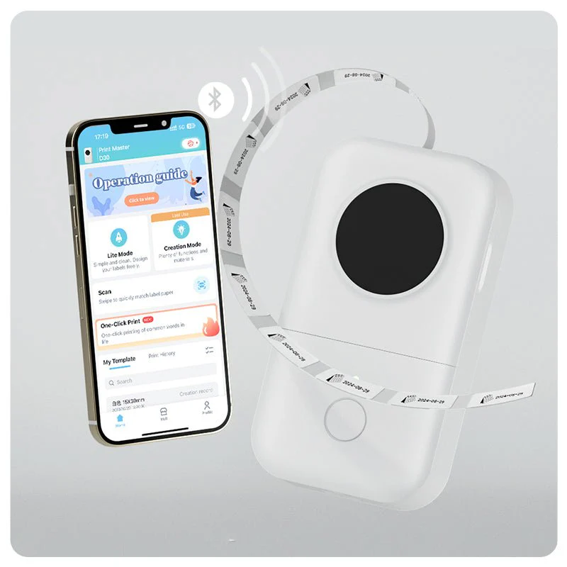 Phomemo D30 Portable Bluetooth Home Label Maker - Image 6