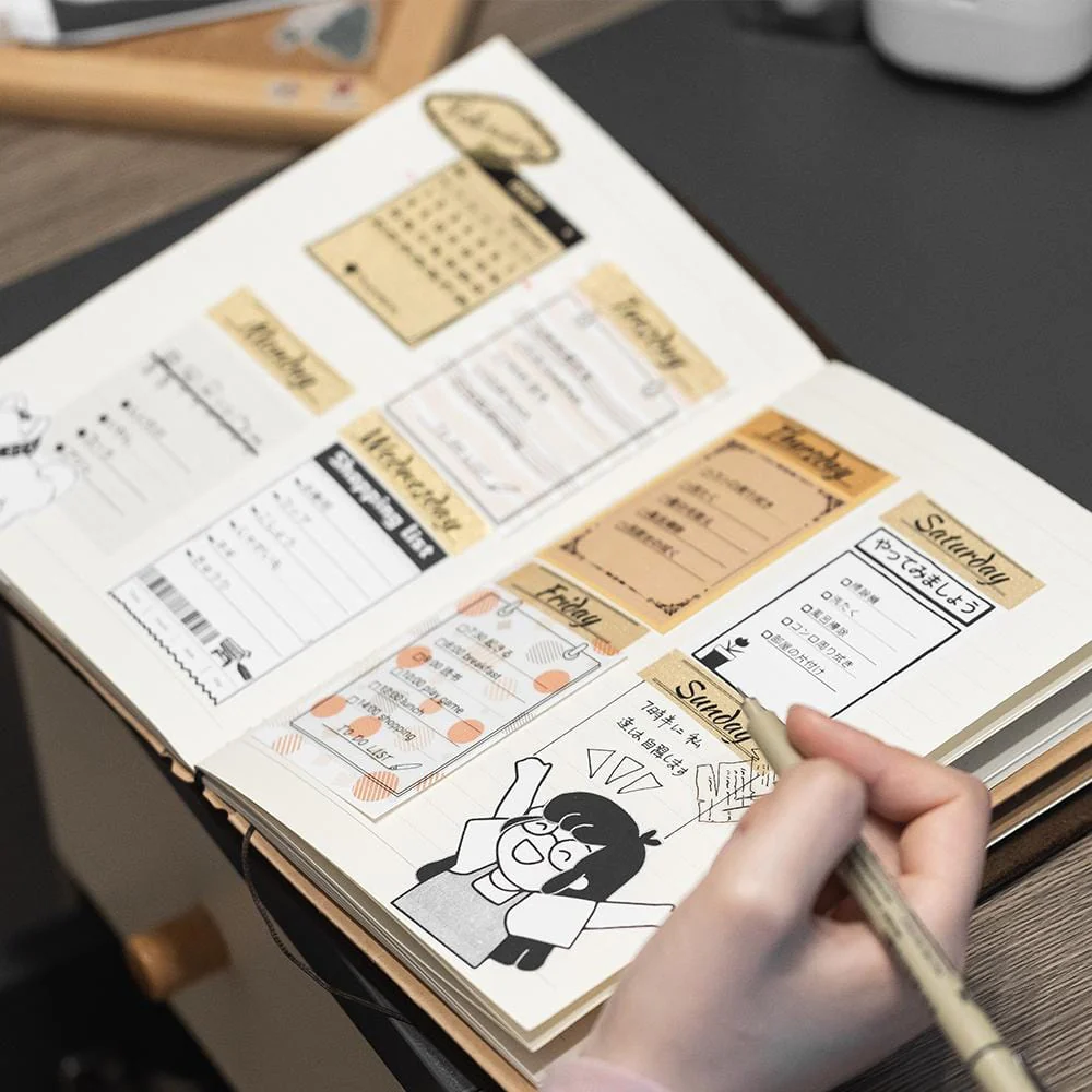 Phomemo 53mm White/Transparent/Gold Sticker Thermal Paper for M02/M02S/M02Pro/M03/M04S/M04AS/M832/P2S丨3 Rolls - Image 6