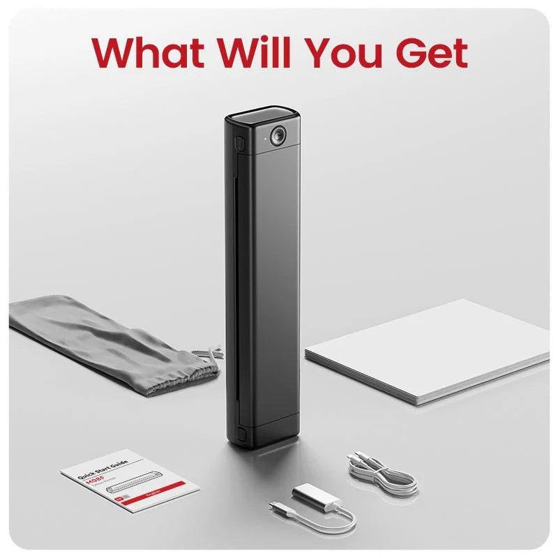 Phomemo Direct Thermal M08F Letter & A4 Portable Printer - Image 6