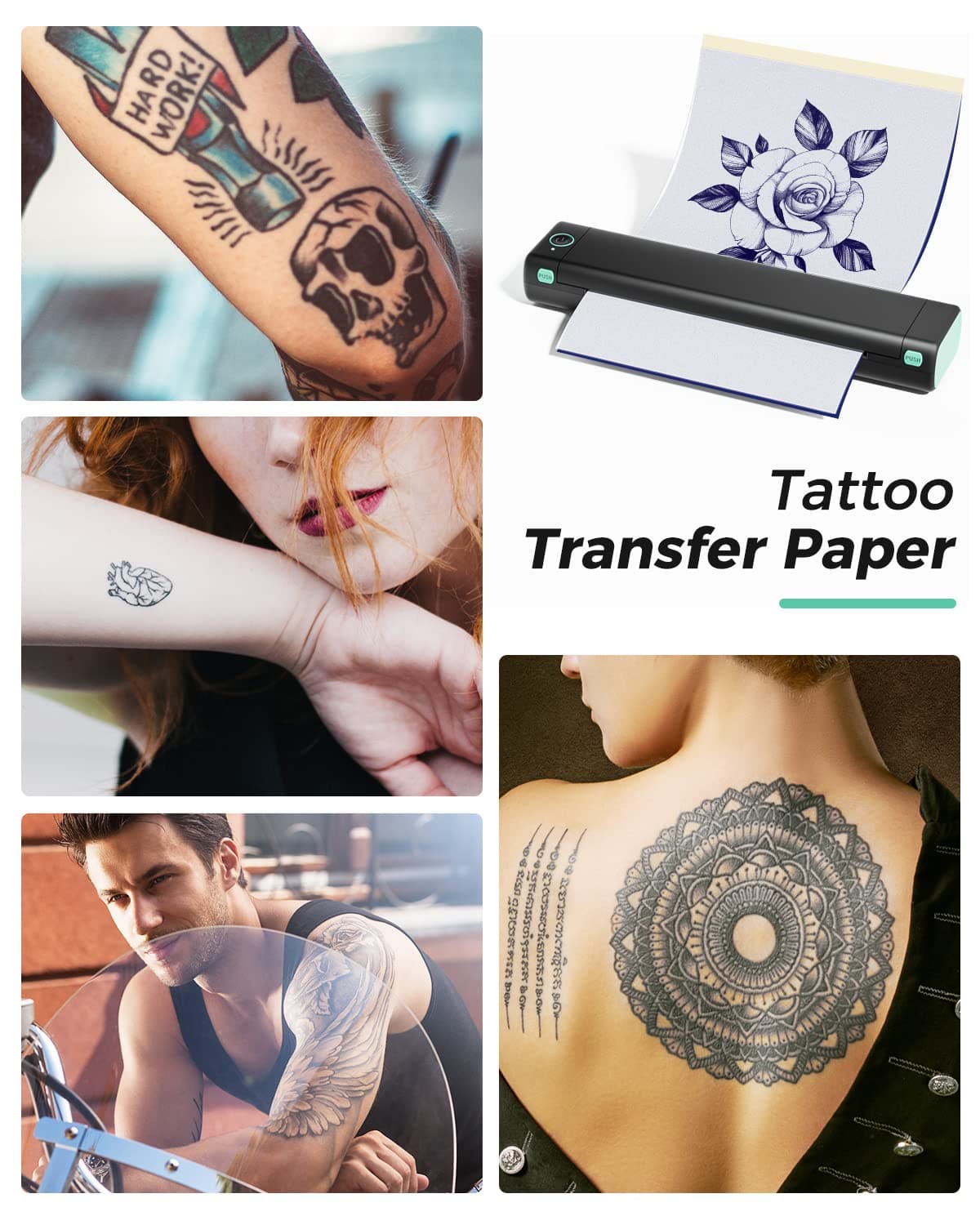 Phomemo M08F Wireless Tattoo Stencil Printer - Image 8