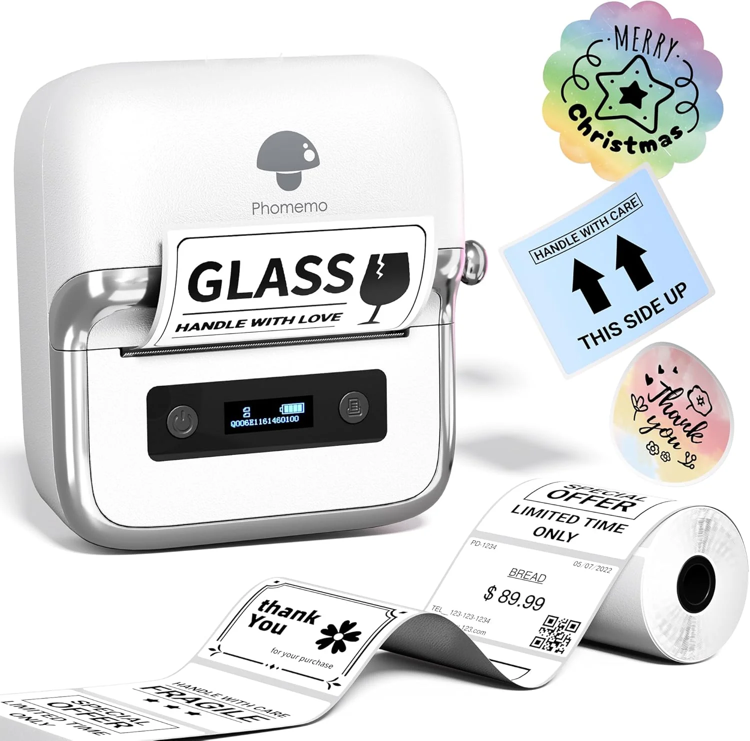 Phomemo M250 Bluetooth Portable Thermal Business Label Maker - Image 9