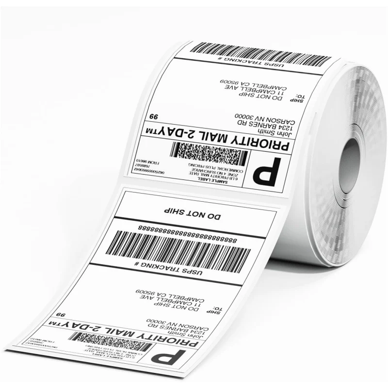 Phomemo Thermal Direct 4"x6" Shipping Label (Roll of 500 Labels) - Image 3