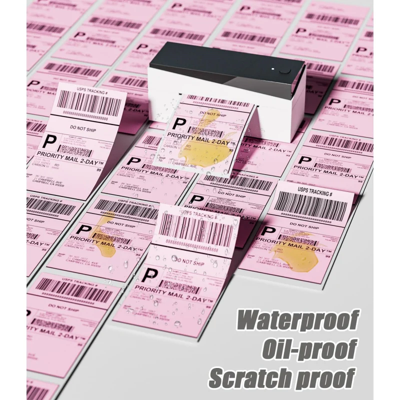 Phomemo Thermal Direct 4"x6" Shipping Label (Roll of 500 Labels) - Image 9