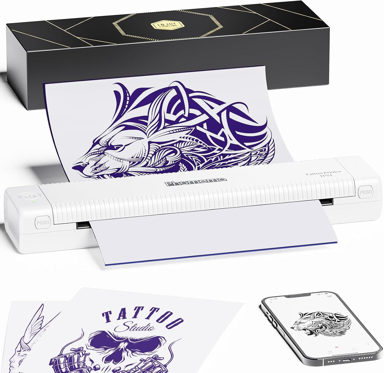 Phomemo TP81 Wireless Tattoo Template Printer - Image 10