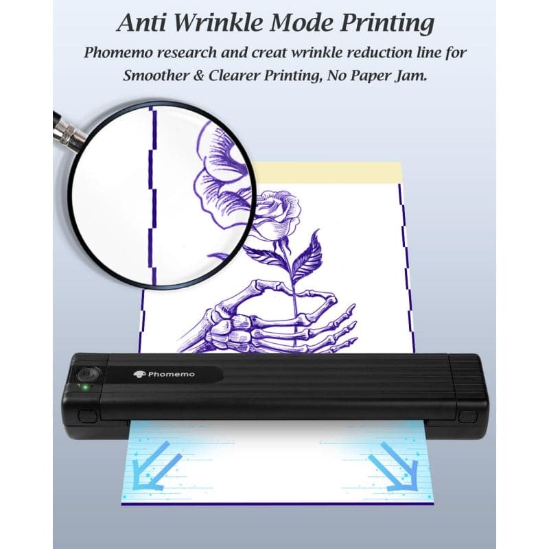 Phomemo TP83 Wireless Tattoo Stencil Printer - Image 6