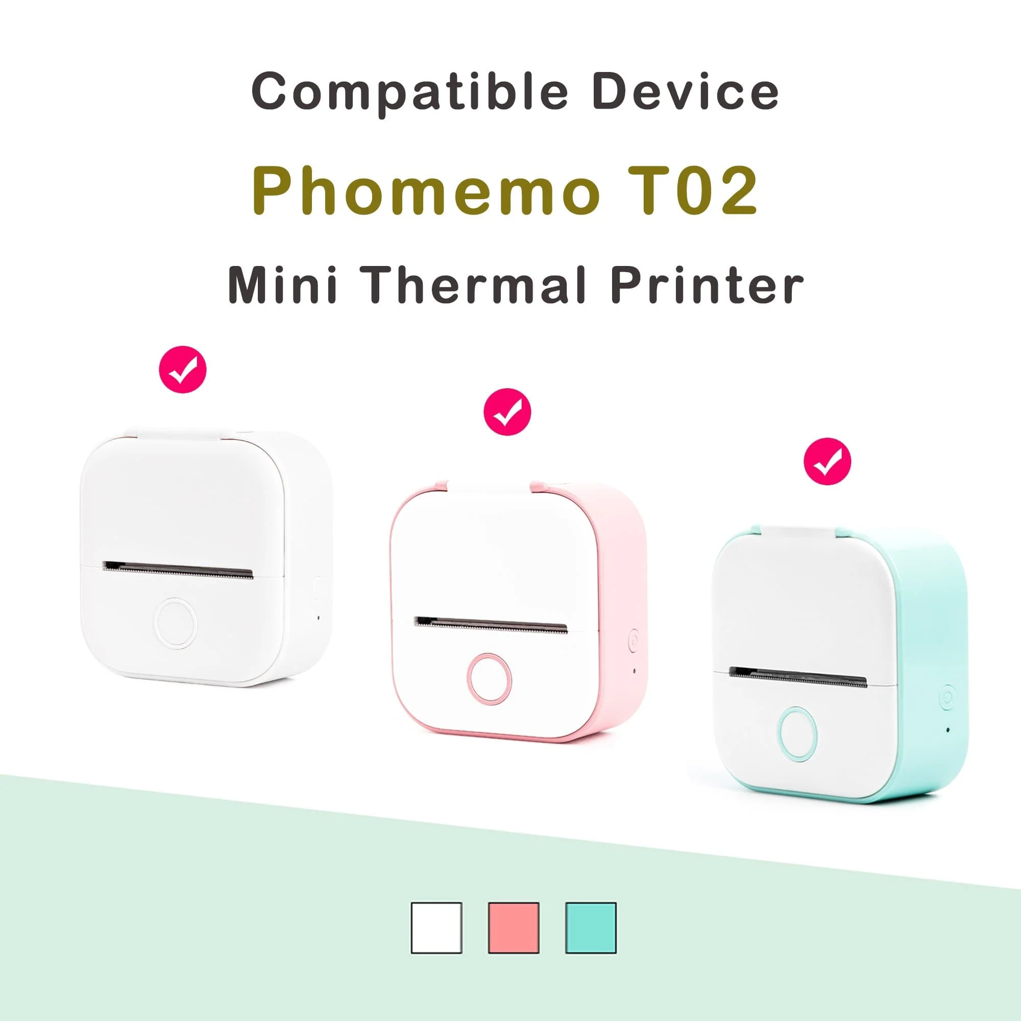 Phomemo 53mm Transparent Sticker Long-Lasting Thermal Paper for T02 & M832丨3 Rolls - Image 3