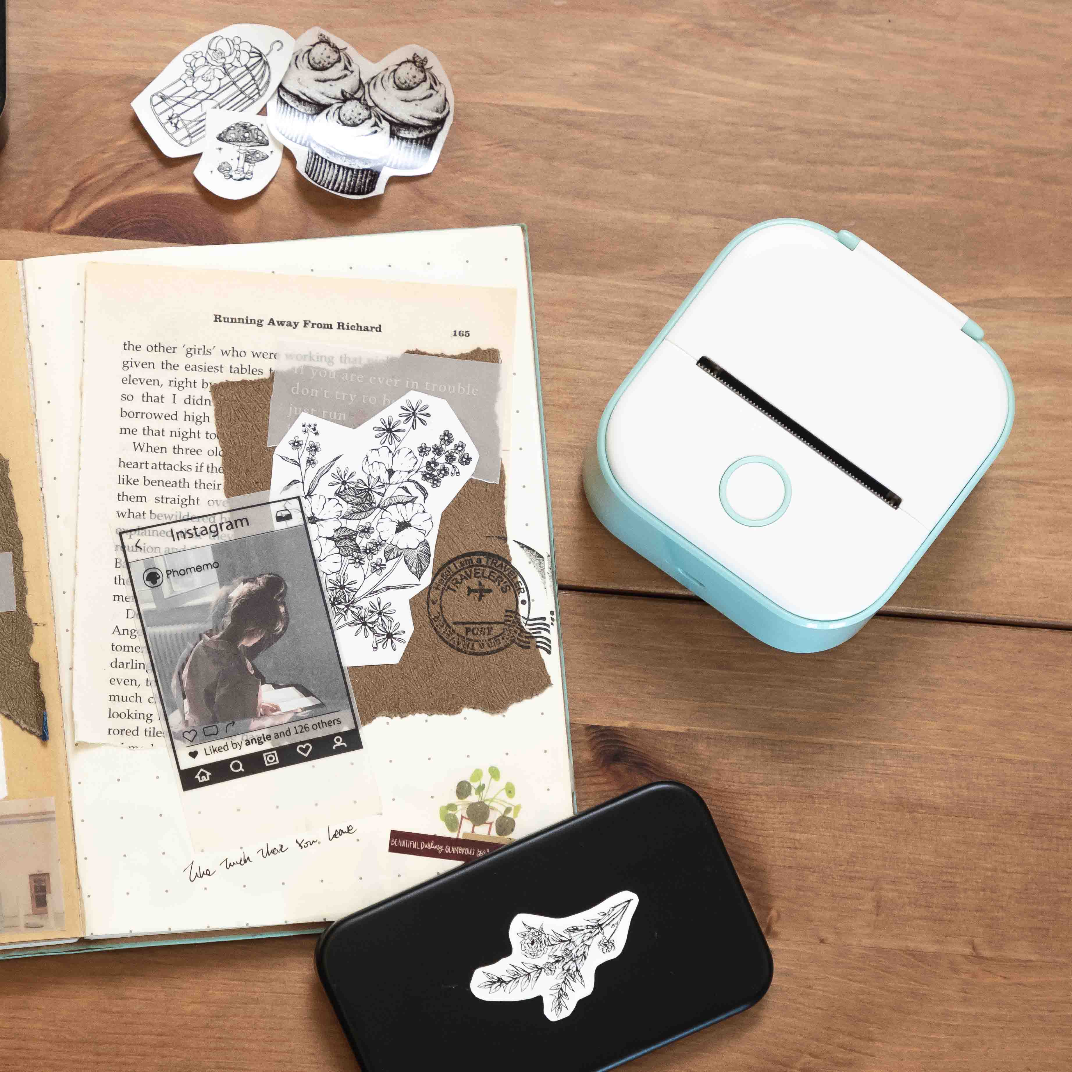 Phomemo 53mm Transparent Sticker Long-Lasting Thermal Paper for T02 & M832丨3 Rolls - Image 6