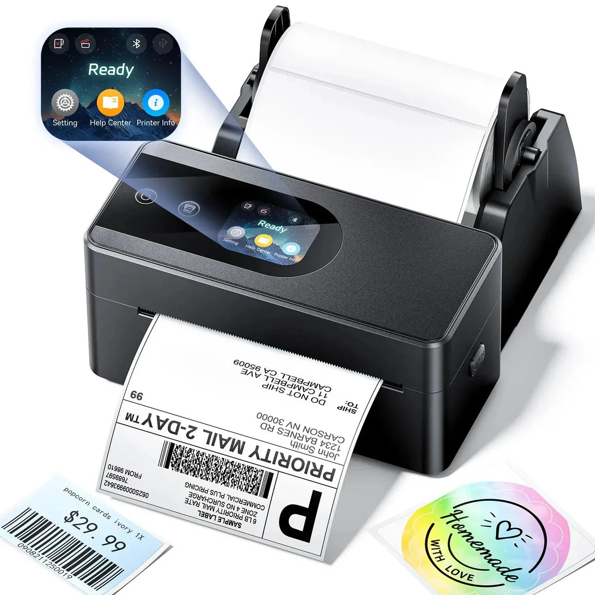 Phomemo PM241-BT Bluetooth Shipping Label Printer - Image 27