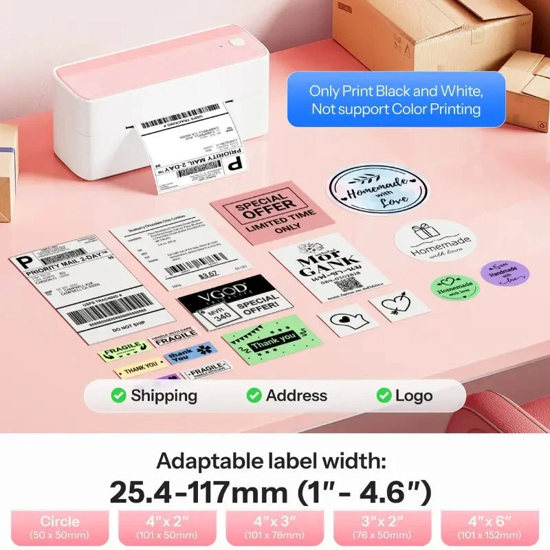 Phomemo PM241-BT Bluetooth Shipping Label Printer - Image 8