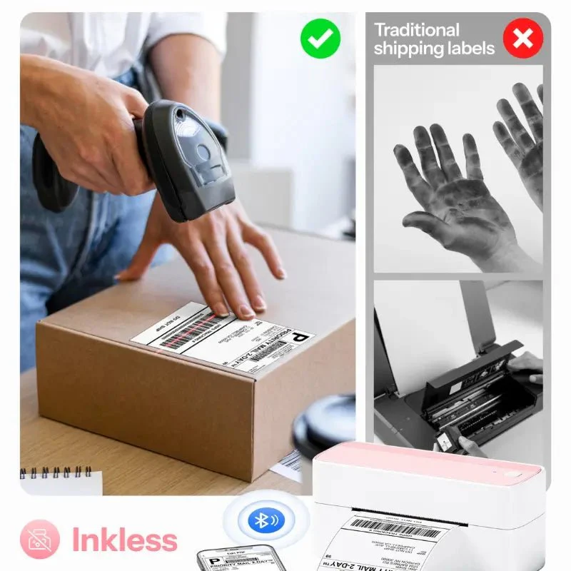 Phomemo PM241-BT Bluetooth Shipping Label Printer - Image 9