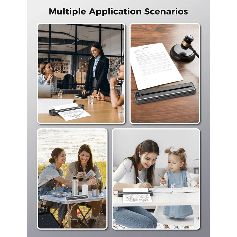 Phomemo Q302 Direct Thermal Wireless Portable Thermal Printer - Image 5