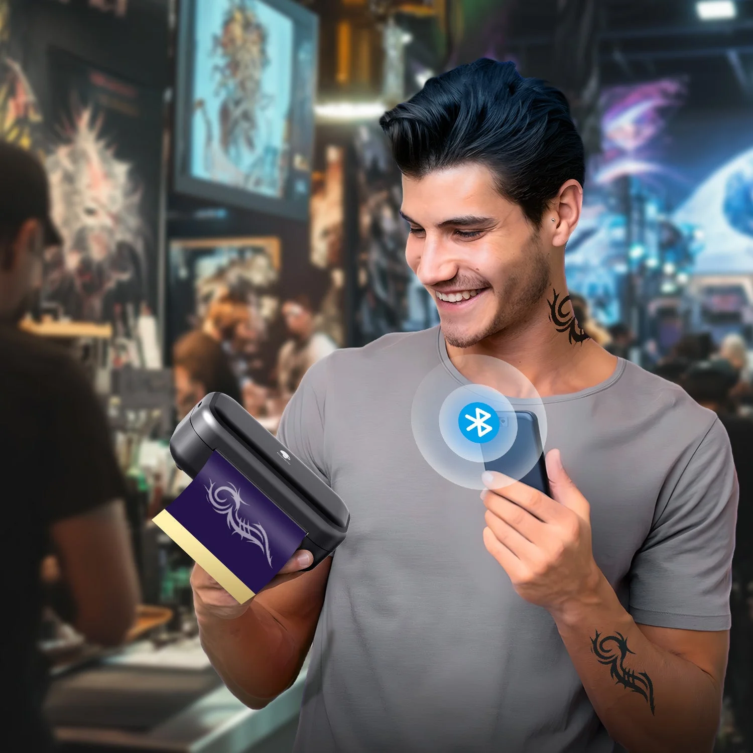 Phomemo Tattoo Transfer Paper For TP31 Tattoo Printer - Image 7