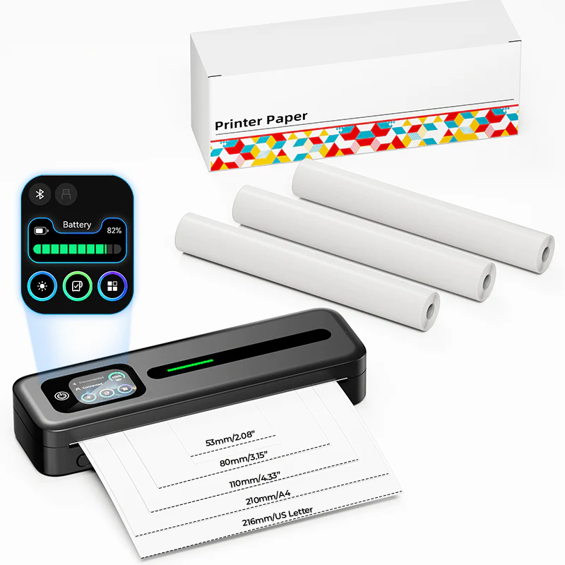 Phomemo Thermal Portable Printer M832D Upgraded Direct Touchscreen - Image 10