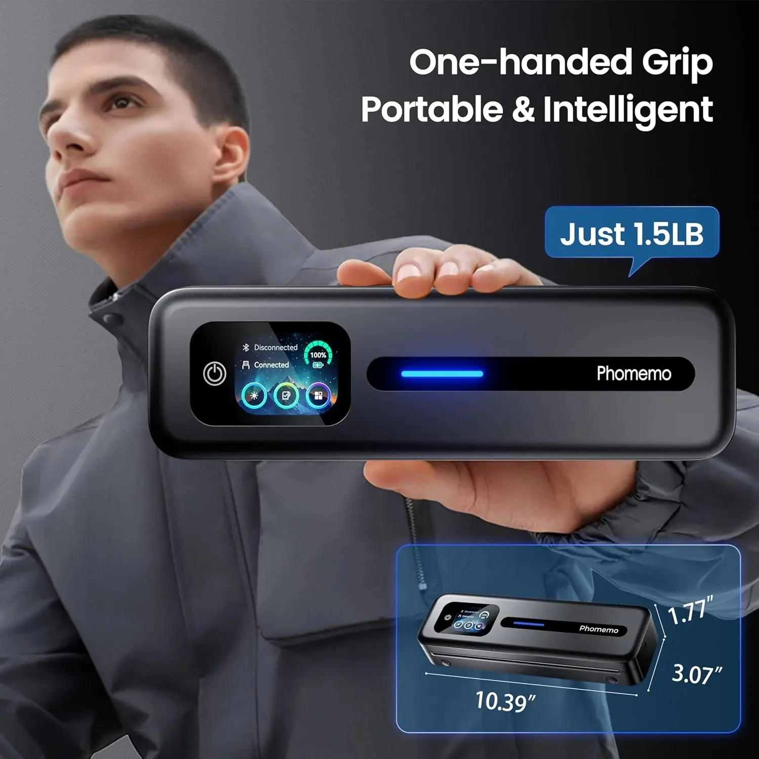 Phomemo Thermal Portable Printer M832D Upgraded Direct Touchscreen - Image 5