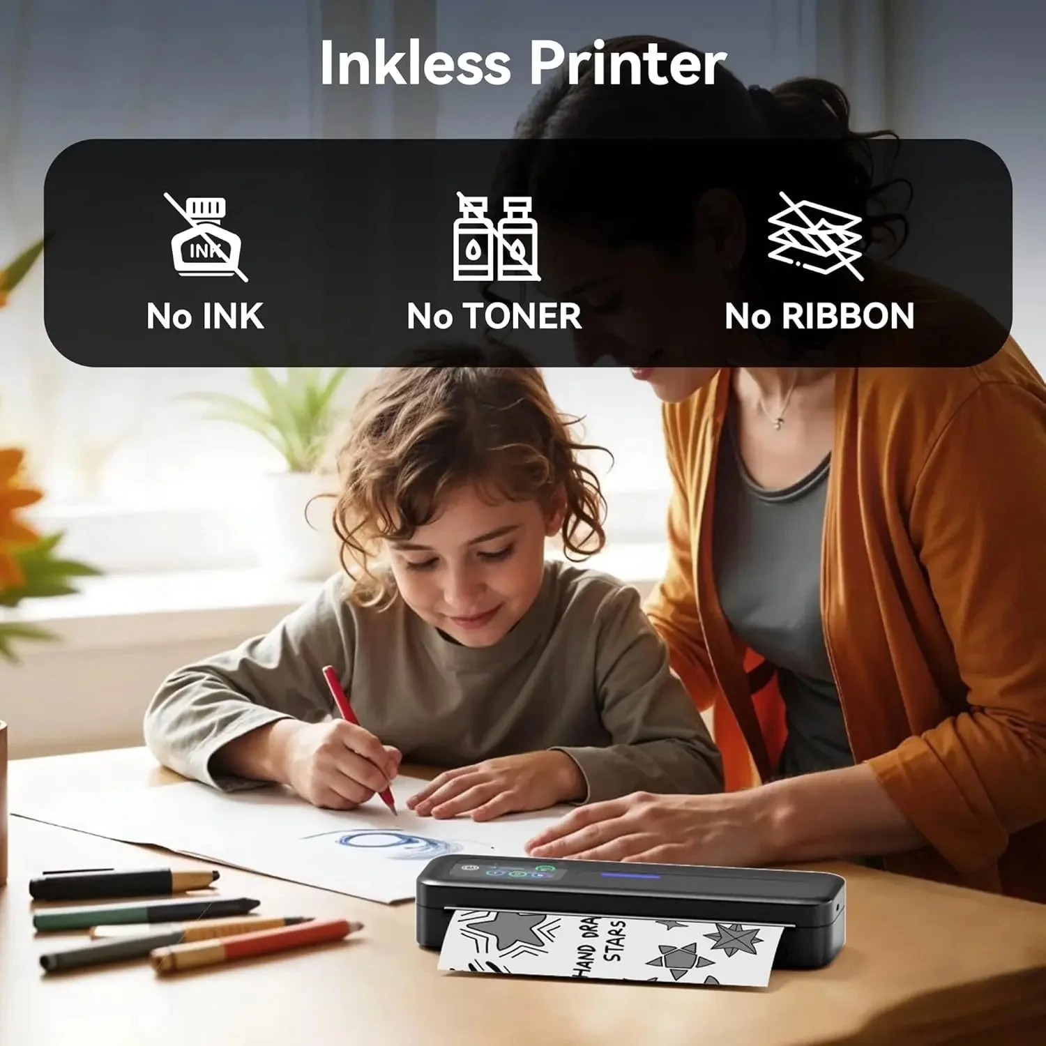 Phomemo Thermal Portable Printer M832D Upgraded Direct Touchscreen - Image 8