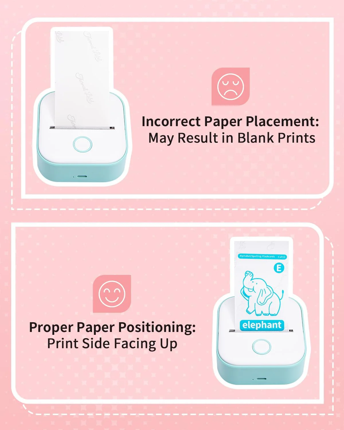 Phomemo Thermal Transparent Sticker Paper | 50mm For T02/M02X | Rose/Blue/Green 3 Rolls - Image 5